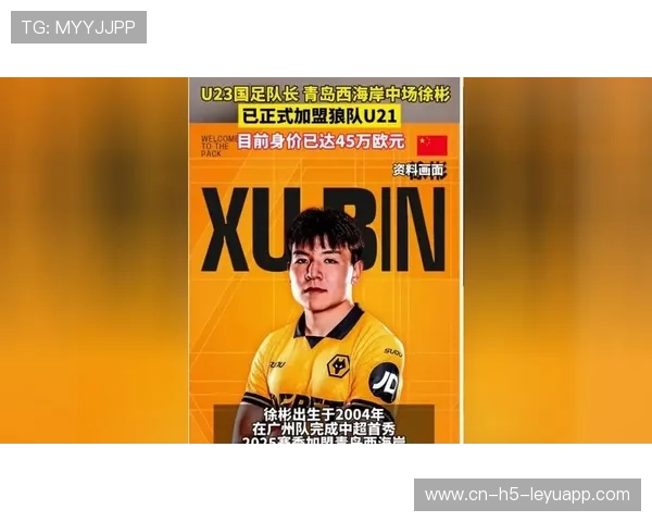 徐彬留洋英超,迎接职业生涯新篇章 徐彬留洋英超,迎接职业生涯新篇章